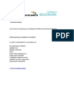 Formación Continua Coordinador Pedagogico