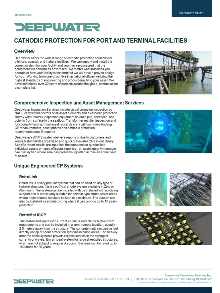 Cathodic Protection Solutions Guide | PDF | Electricity | Electrochemistry