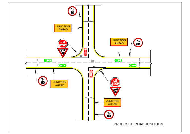 Proposed Road Junction Details | PDF