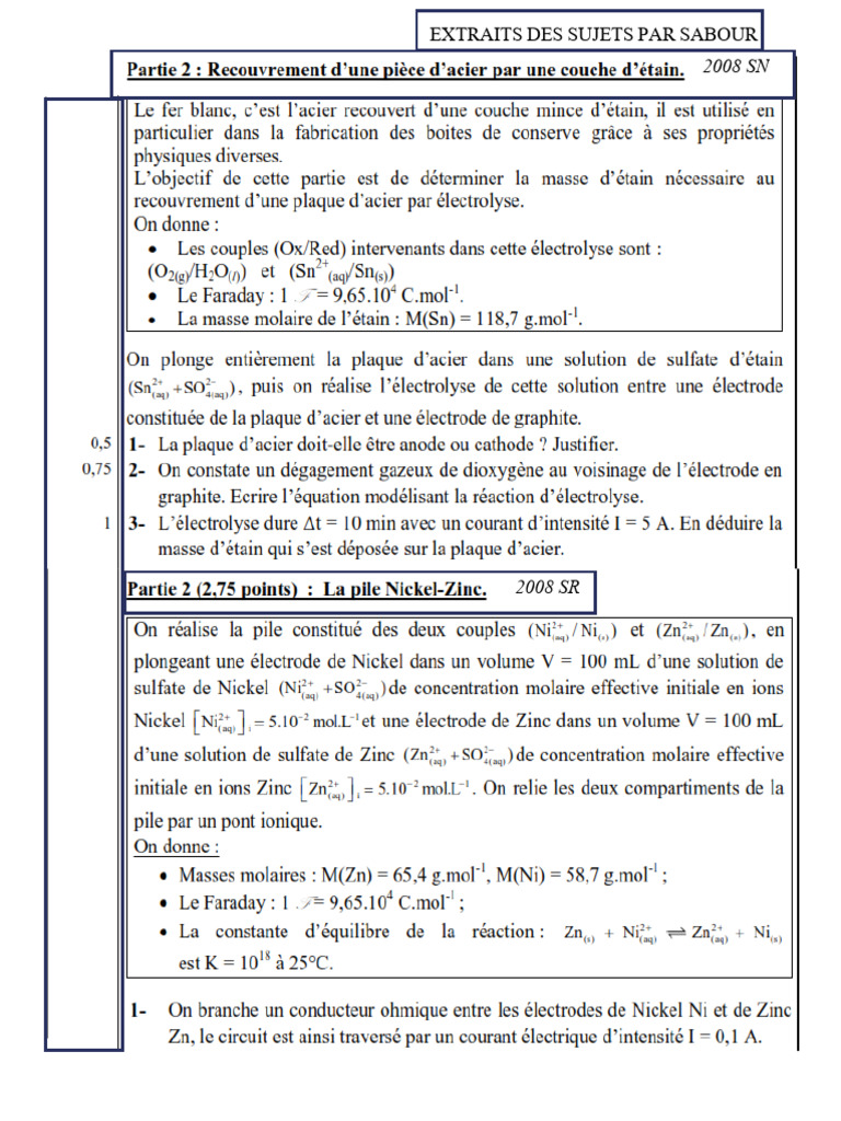 Extraits des sujets par Sabour 2008-2018 | PDF