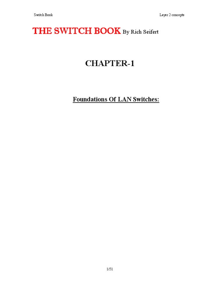 Understanding LAN Switches and Bridges | PDF | Network Switch ...