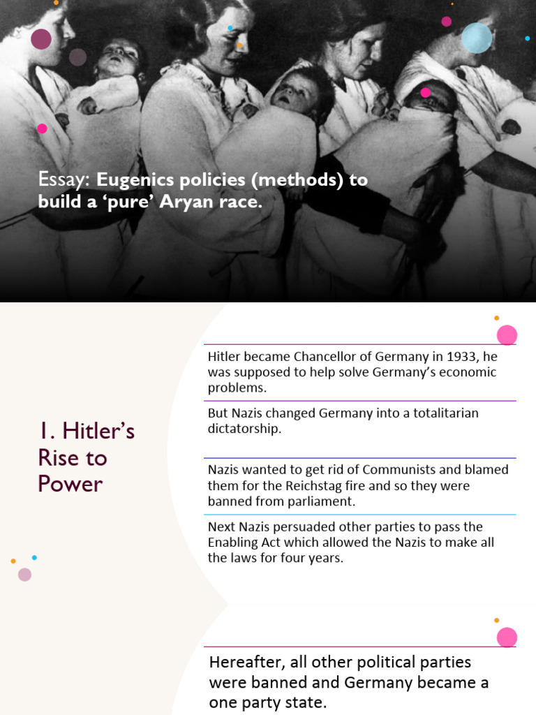 Nazi Eugenics and Racial Policies | PDF | Nazi Germany | Adolf Hitler