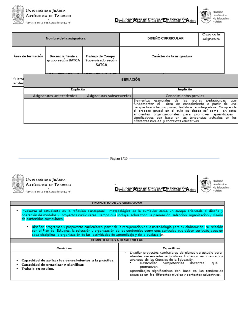 Diseño Curricular en Educación | PDF | Plan de estudios | Evaluación