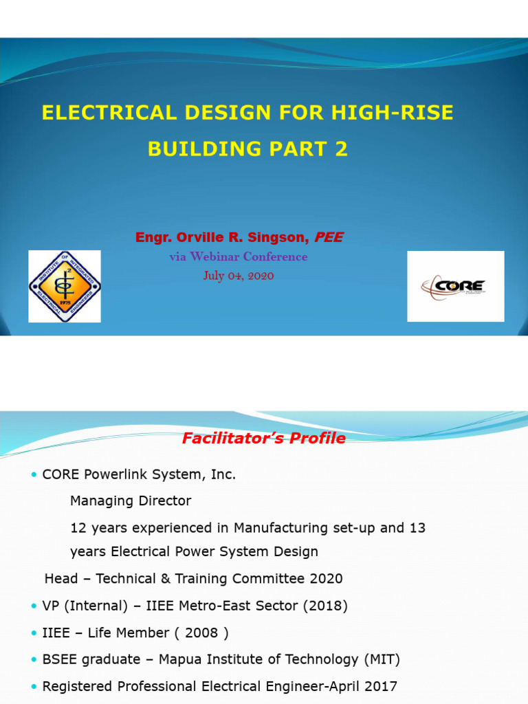 Electrical Design for Residential Buildings | PDF | Home Appliance ...