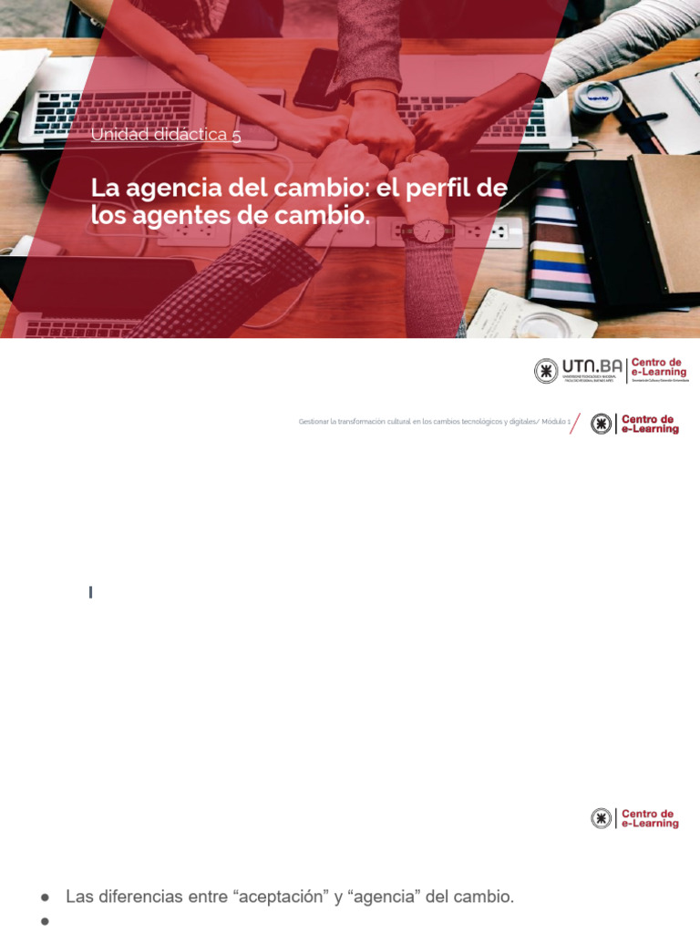 Agentes de Cambio: Superando Resistencias | PDF | Sicología | Ciencias ...