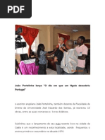 João Portelinha lança - Caala II