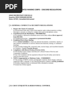 USMC Code of Conduct Regulations | PDF