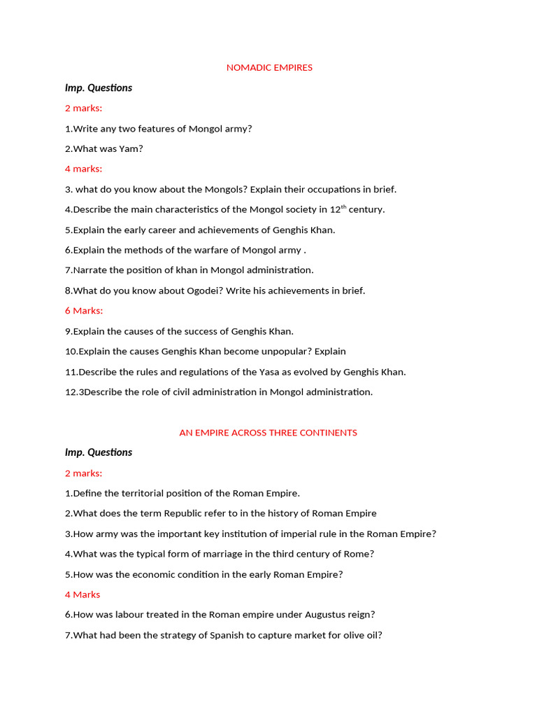 History 4 | PDF
