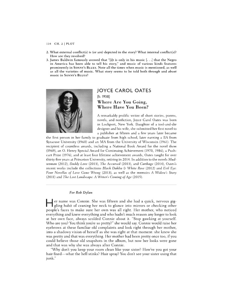 Where Are You Going, Where Have You Been | PDF