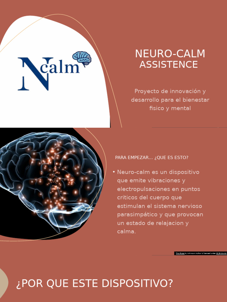 Dispositivo Neuro-Calm para Relajación | PDF | Ansiedad | Estrés (biología)