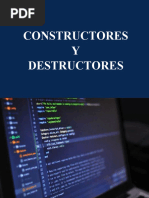 Constructores y Destructores en Clases Derivadas | PDF | C ...