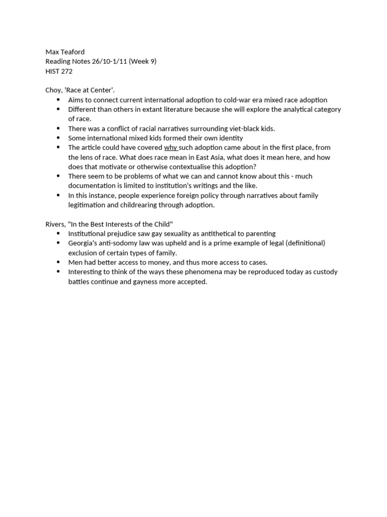 Week 9 | PDF