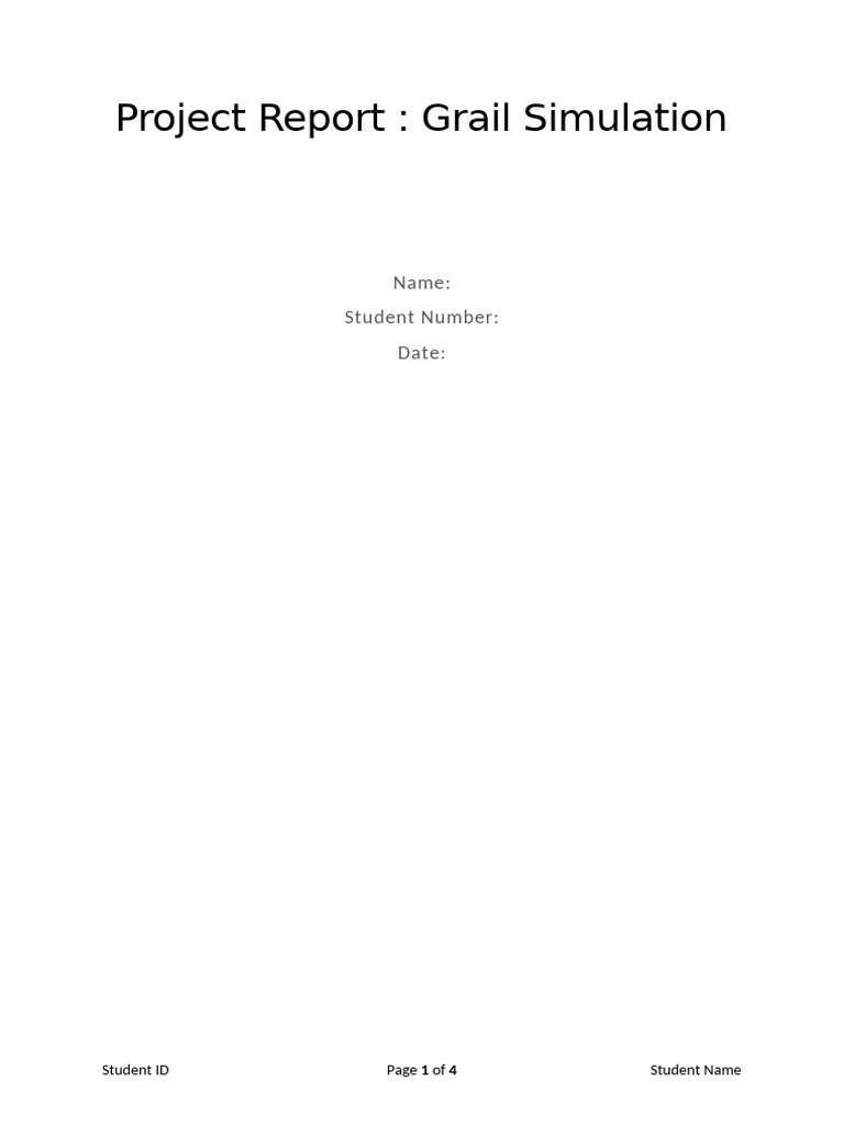 Project Report StudentID | PDF | Computer Engineering | Computer Science