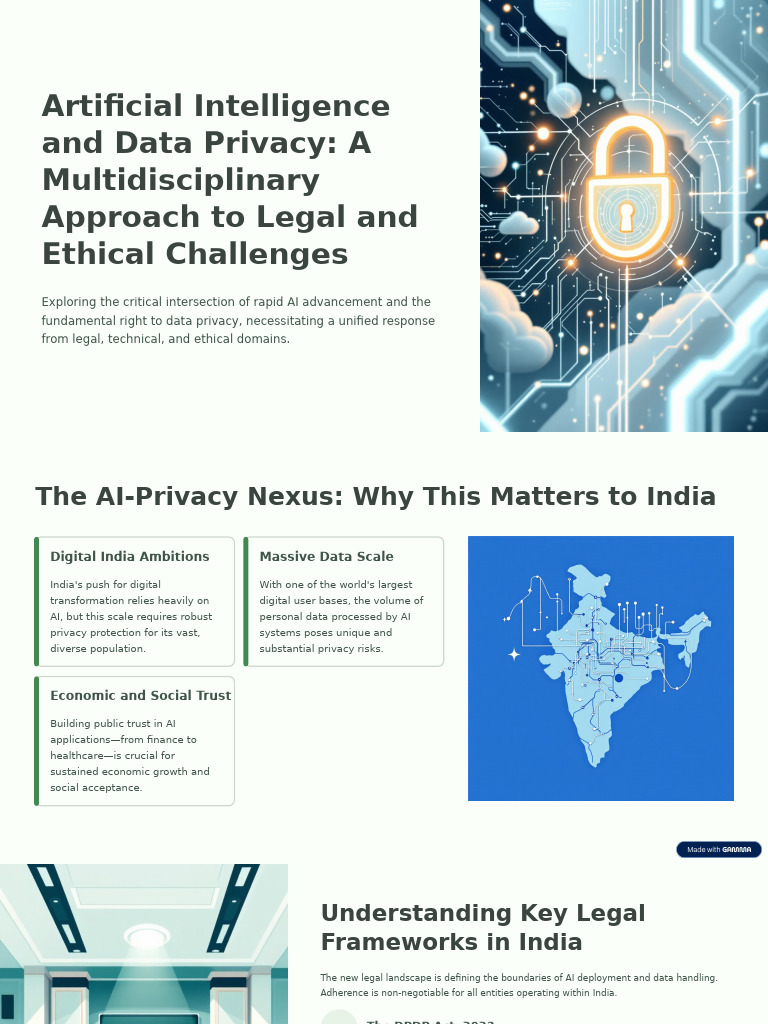 AI and Data Privacy: Legal and Ethical Insights | PDF | Artificial ...