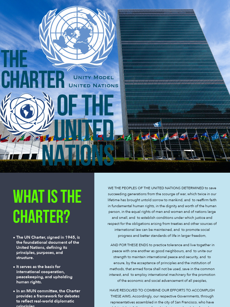 United Nations Charter Overview | PDF | United Nations General Assembly ...