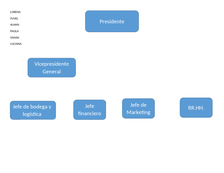 Idea Estructura Organizacional | PDF