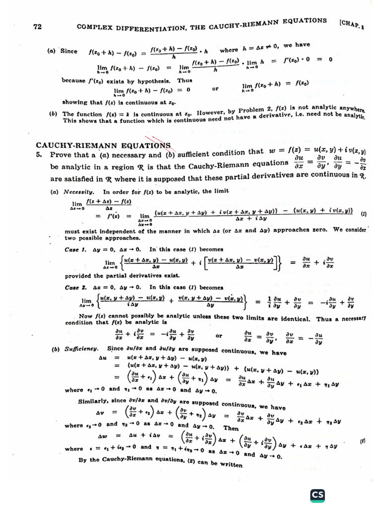 Complex Variable Maths | PDF