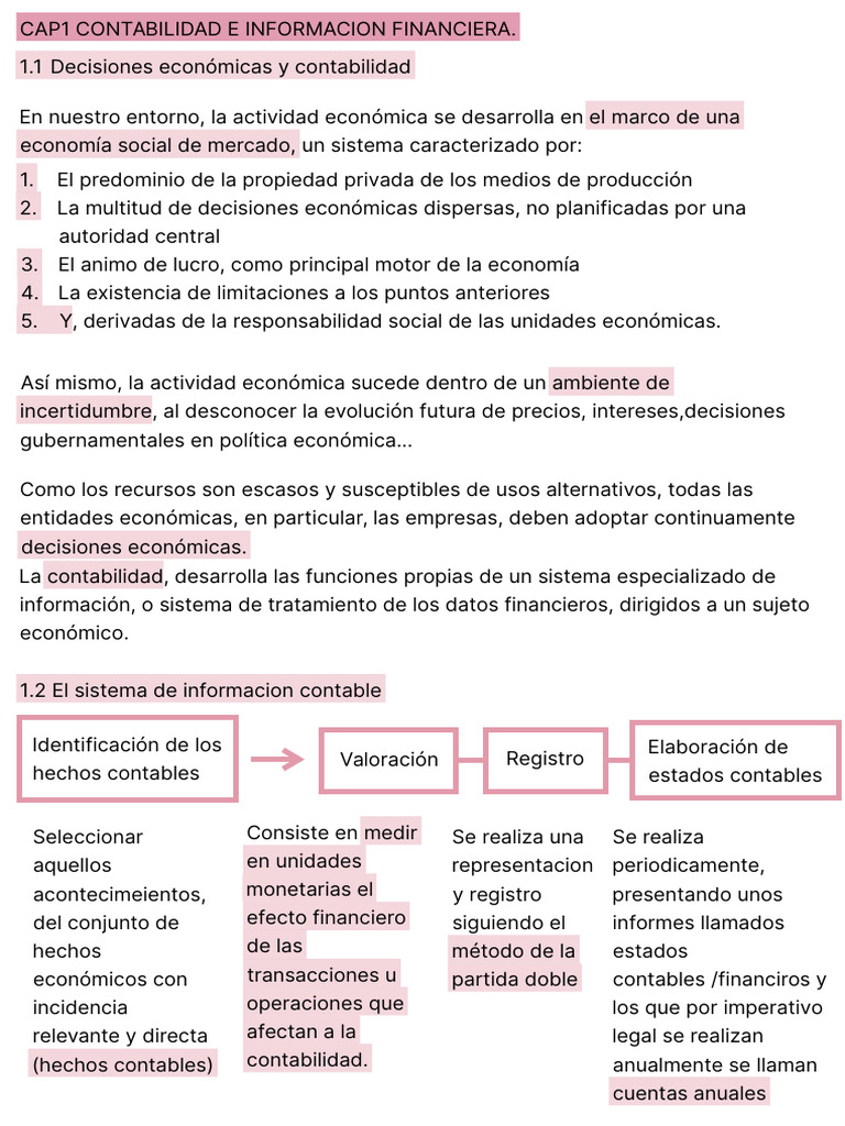 Contabilidad y Decisiones Financieras | PDF | Contabilidad | Hoja de ...