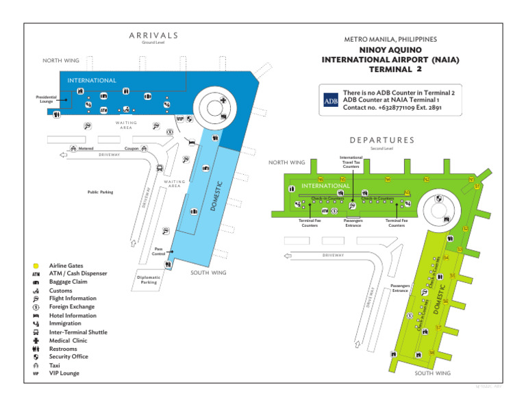 NAIA Terminal 2 Layout and Services | PDF | Aviation | Transport