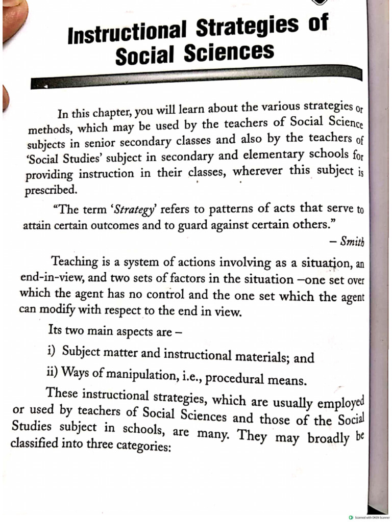 Methods of Social Science | PDF