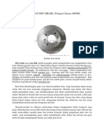 Pembuatan Disc Brake Mobil