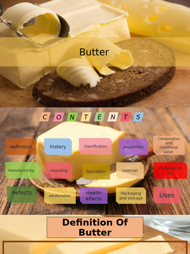 Butter 191122050245 | PDF | Butter | Milk