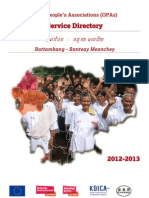 Older People's Associations: Service Directory 2012-2013