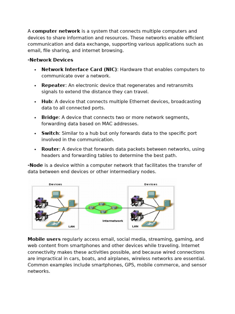 Understanding Computer Networks and Devices | PDF