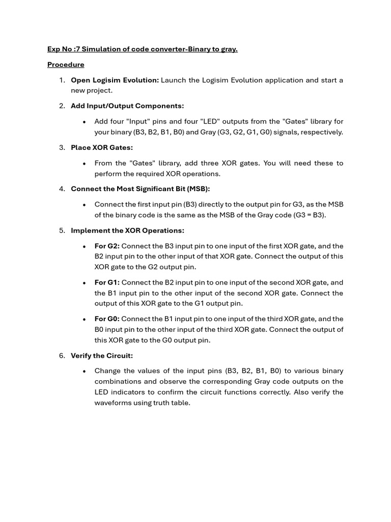 Code Converter and Encoder Simulations | PDF | Hardware Description ...
