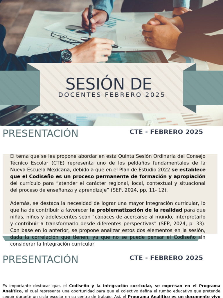 Codiseño e Integración Curricular CTE 2025 | PDF | Plan de estudios ...
