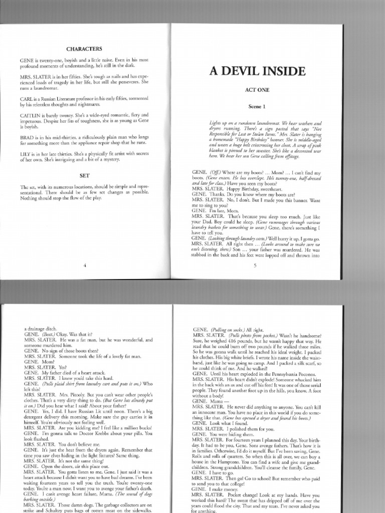 A Devil Inside | PDF