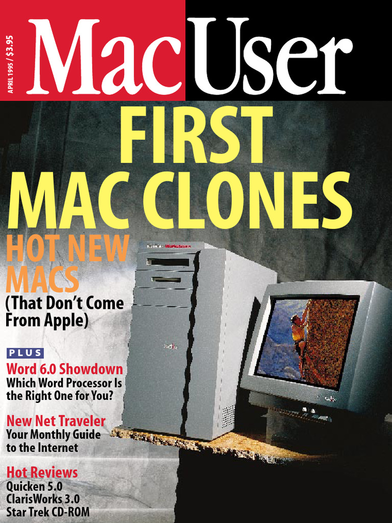MacUser 9504 April 1995 | PDF | Image Scanner | Ibm Pc Compatibles