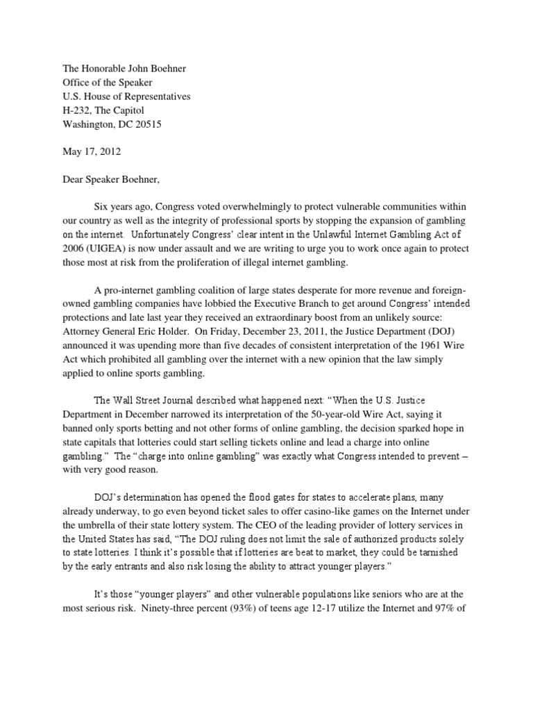 Illegal internet gambling act anamated casino game