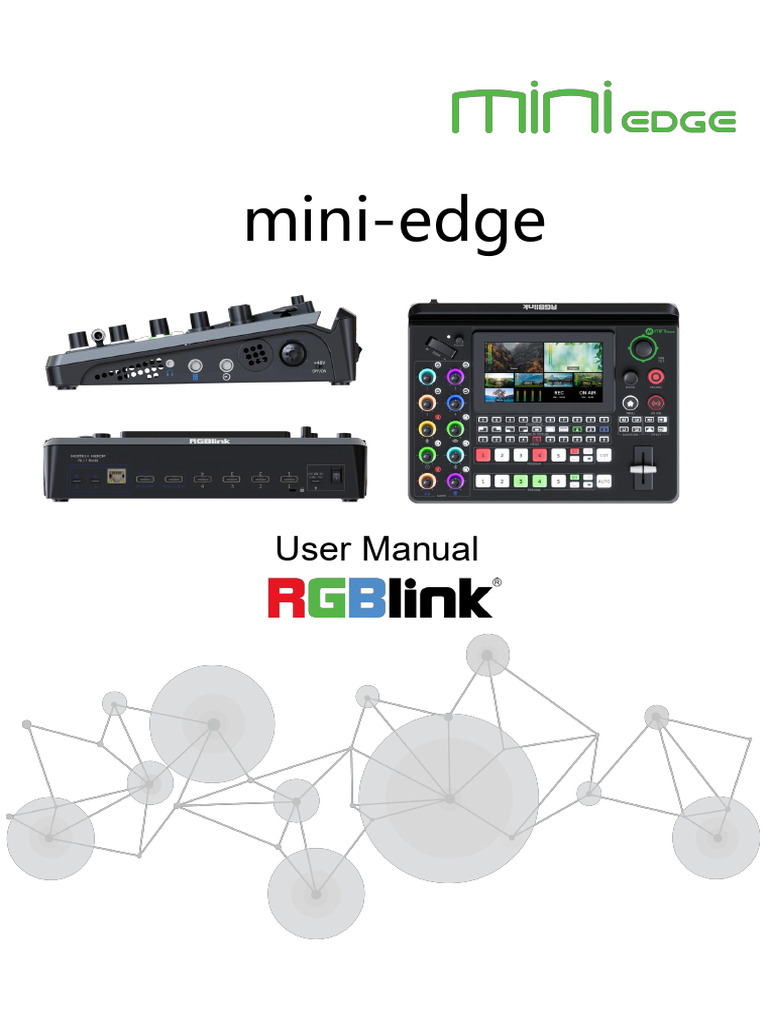 Mini-Edge User Manual Guide | PDF | Hdmi | Electronics