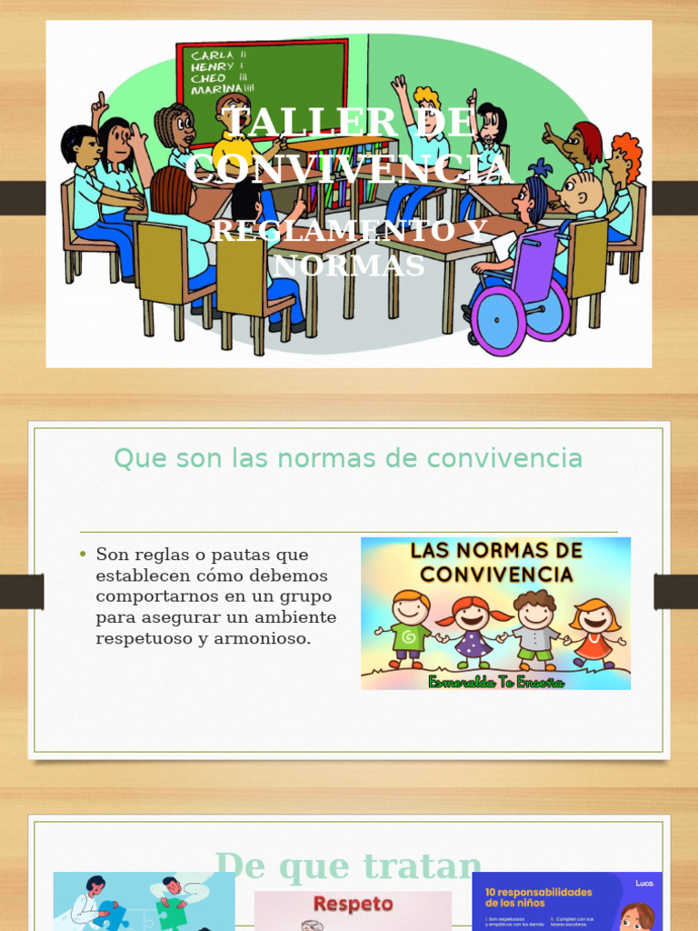 Taller de Convivencia | PDF