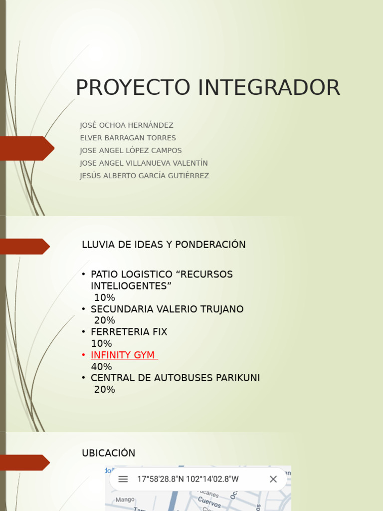 Proyecto Integrador | PDF