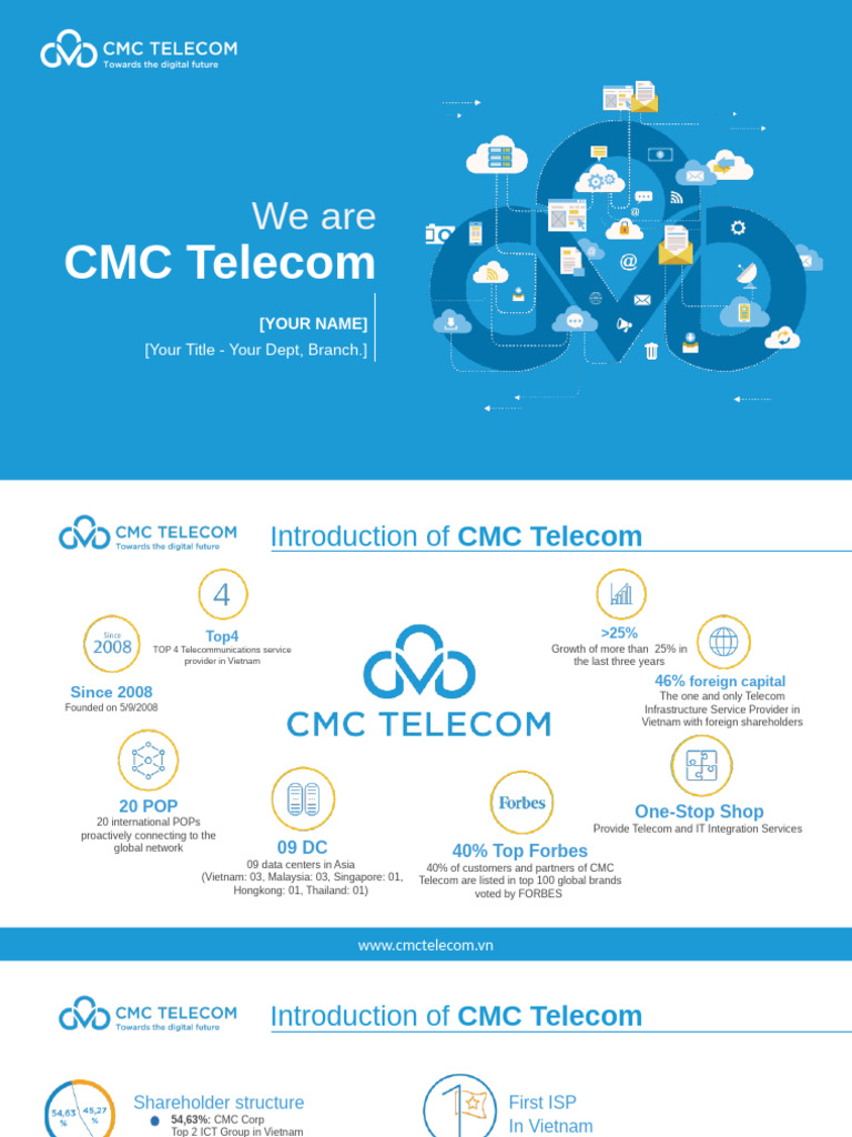 CMC Telecom: Leading Telecom Services in Vietnam | PDF | Cloud ...