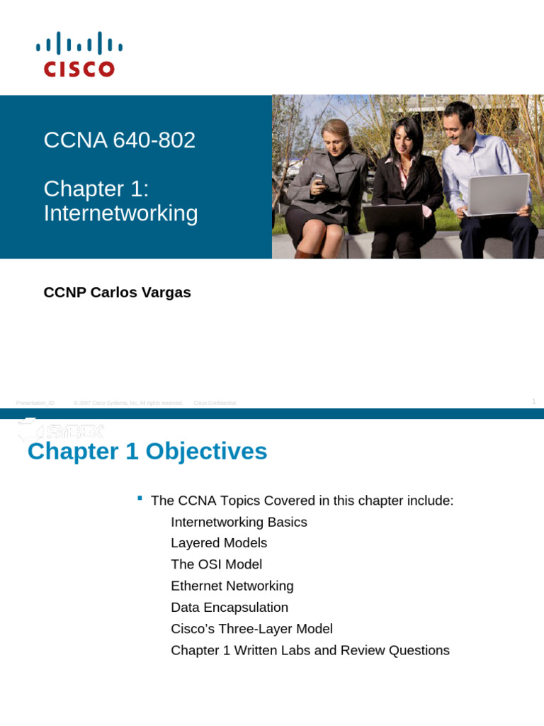 Ccna Cap1 | PDF | Computer Network | Ethernet