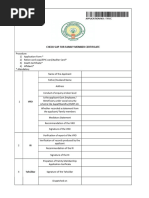 Family Member Certificate Application Guide | PDF