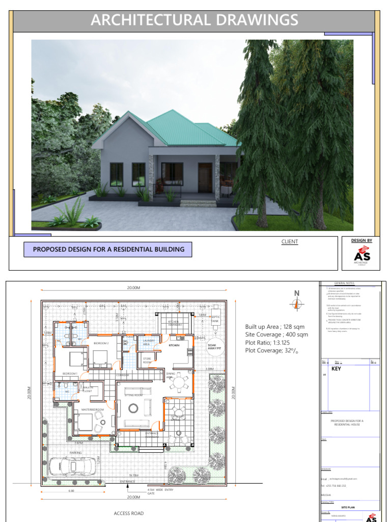 Residential Building Design Plans | PDF