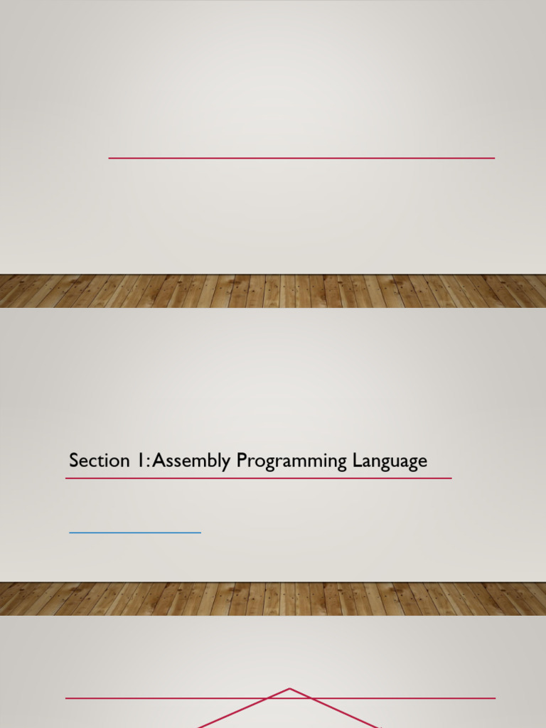 Assembly Language Programming Guide | PDF | Assembly Language ...