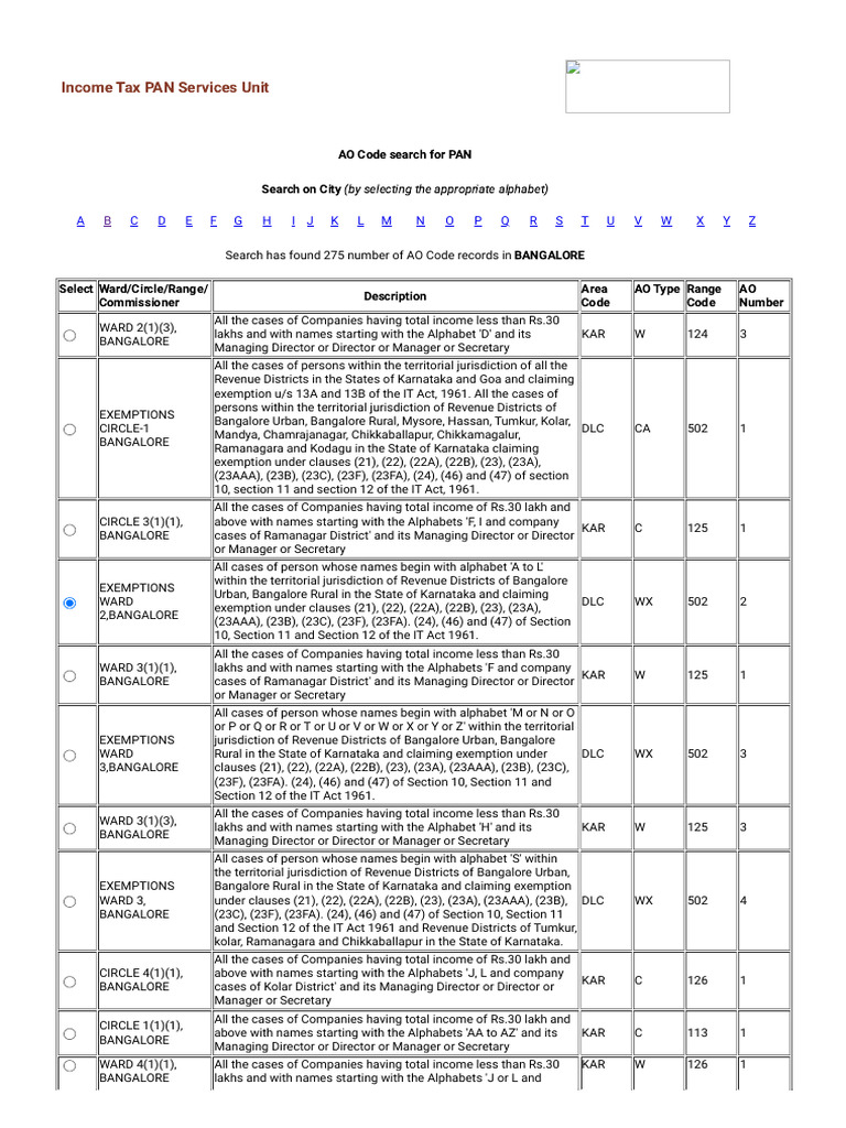 NSDL Tax Information Network (TIN) - Search | PDF | Economies | Public ...