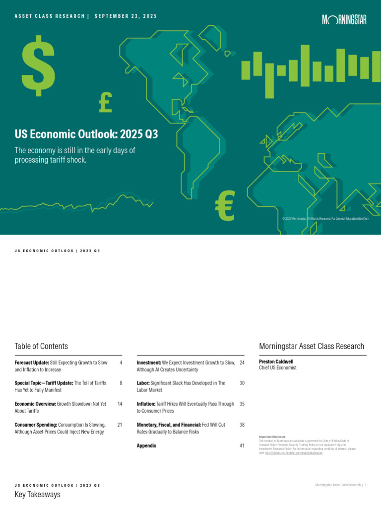 US Economic Outlook Q3 2025: Growth & Inflation | PDF | Inflation ...