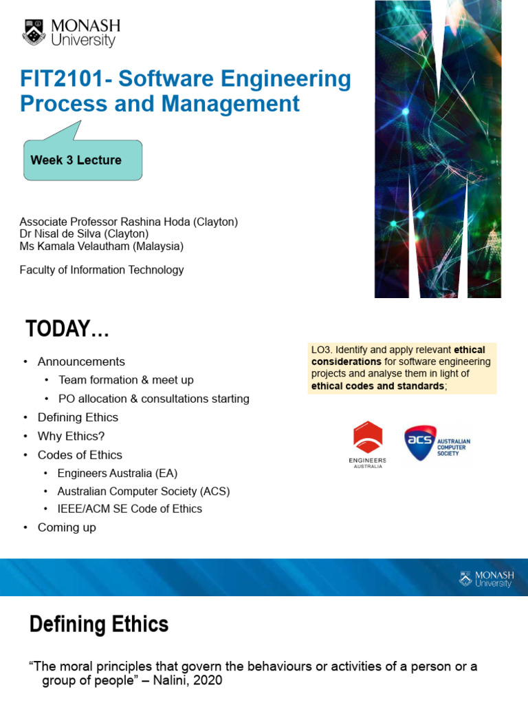 Ethics in Software Engineering Overview | PDF | Intellectual Property ...