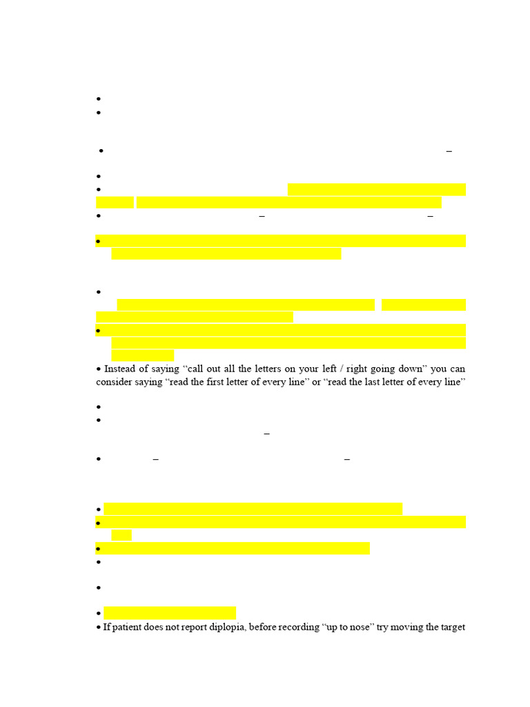 General Clinics Standardization Guide | PDF | Light | Senses
