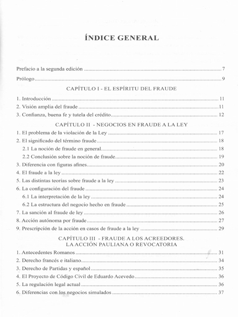 Análisis del Fraude en Derecho Civil y Comercial | PDF | Fraude ...