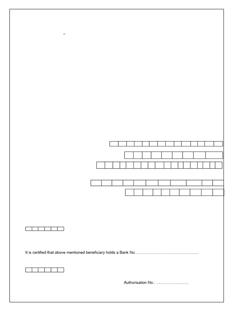 EFT Form | PDF | Banking | Financial Services