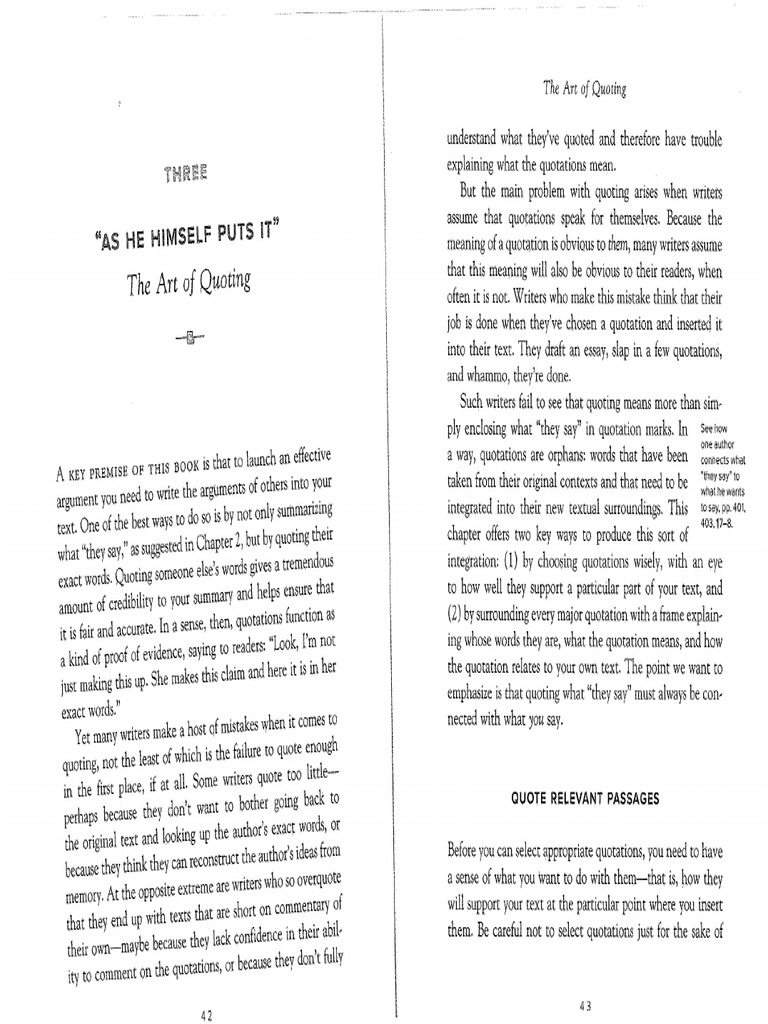 3-Art of Quoting | PDF