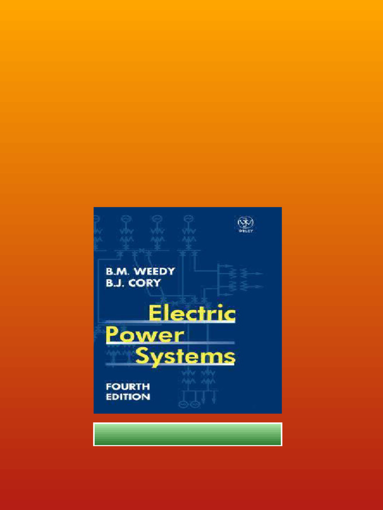 Electric Power Systems Advanced Forecasting Techniques And Optimal ...