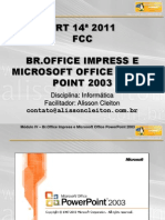 TRT 14 2011 FCC BR - Office Impress E Microsoft Office Power POINT 2003